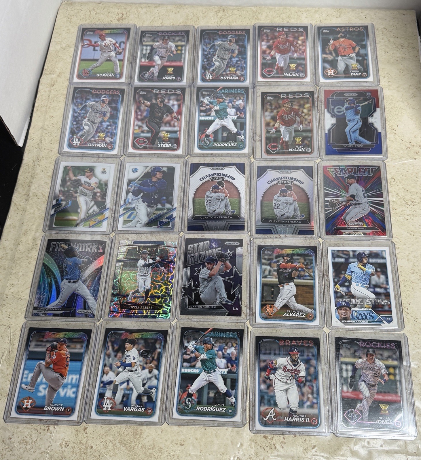 A Lot Of 220+ Modern Mixed Sports Cards MLB NFL NBA NHL