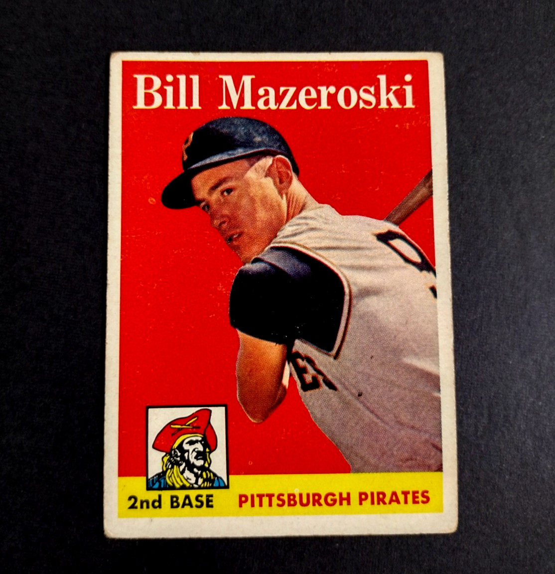 1958 TOPPS BILL MAZEROSKI #238 VG (VERY GOOD)