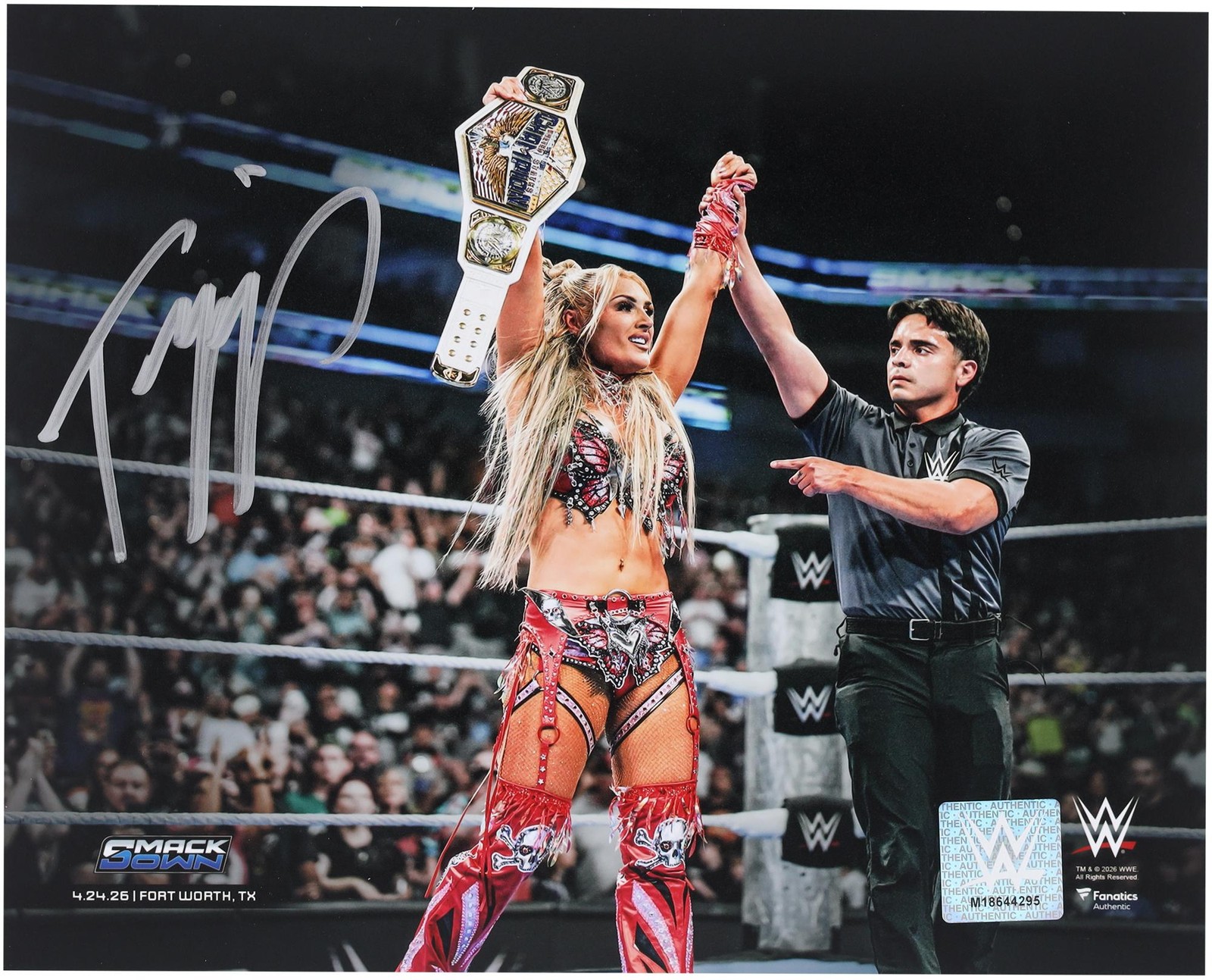 Autographed 8×10 Card Fanatics Authentic COA Item#14618645