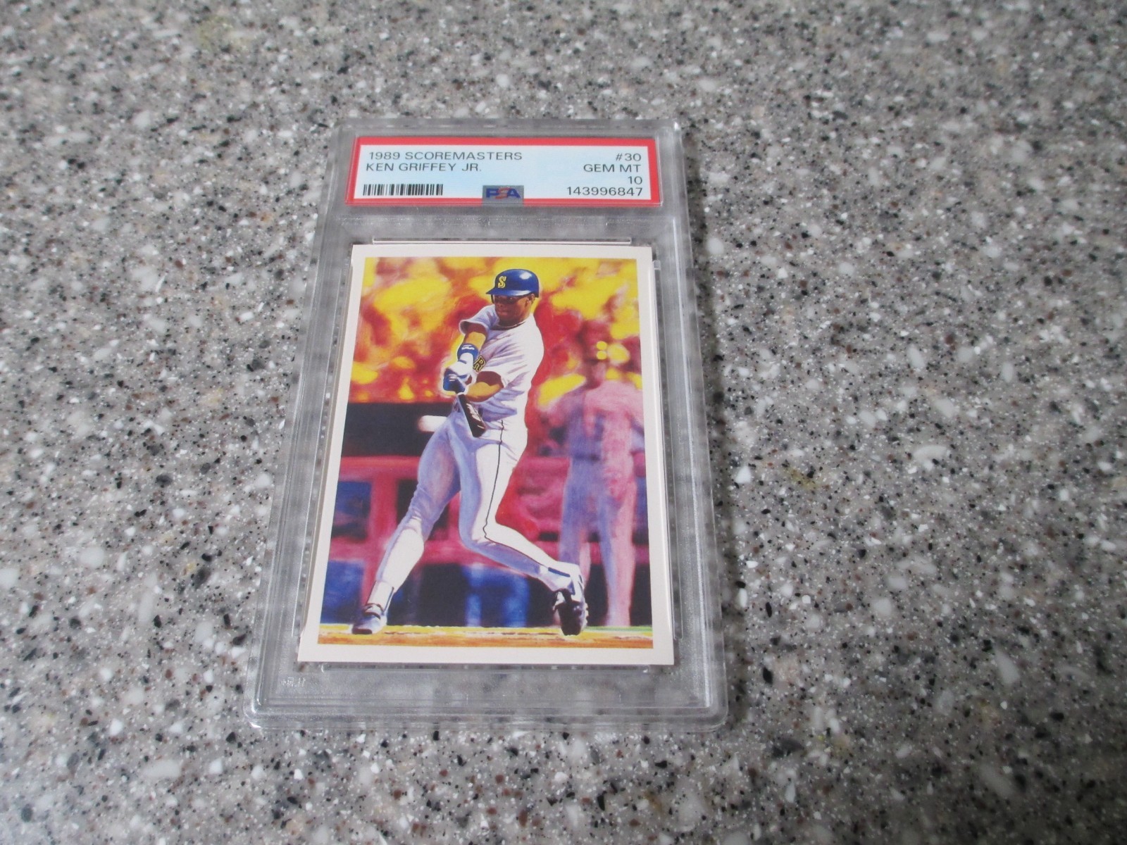 Ken Griffey Jr. 1989 Scoremasters #30, PSA 10