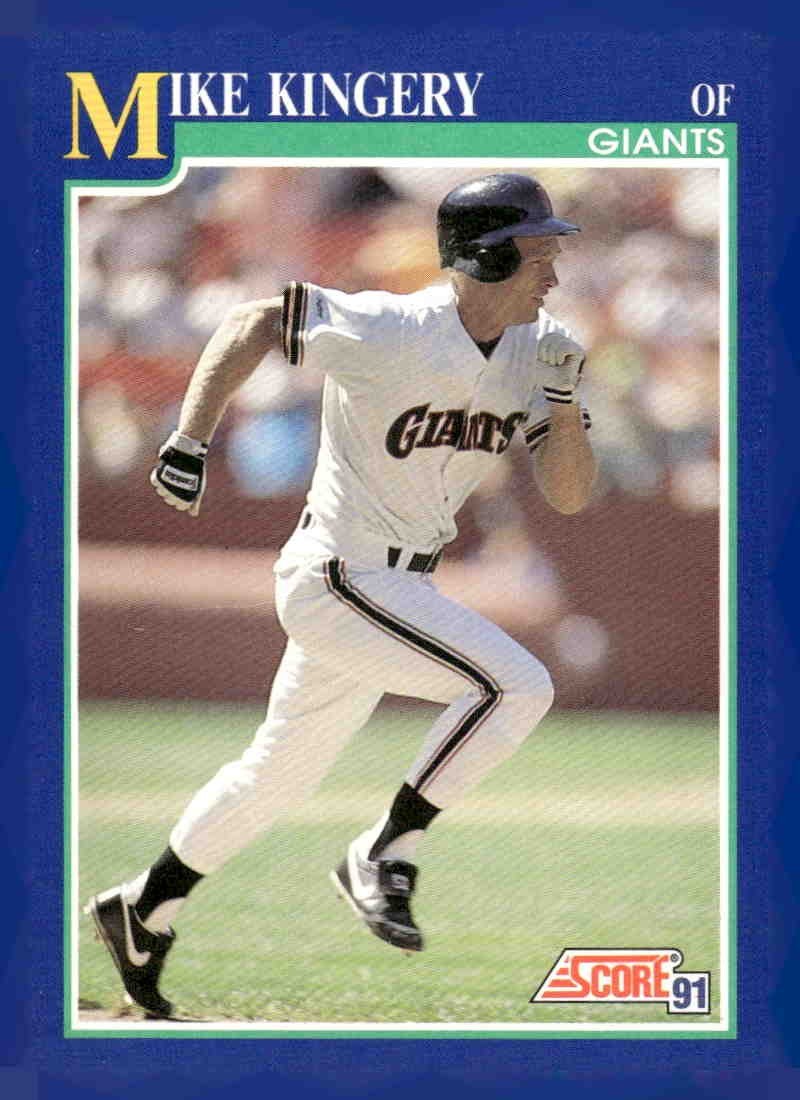 1991 Score #547 Mike Kingery