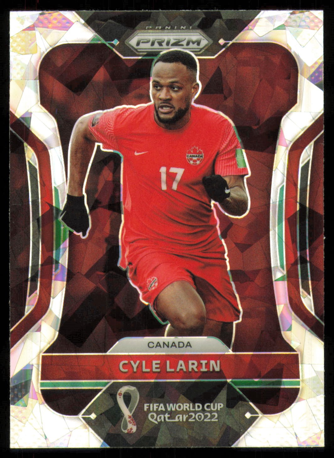 2022 Panini Prizm FIFA World Cup #47 Cyle Larin Ice