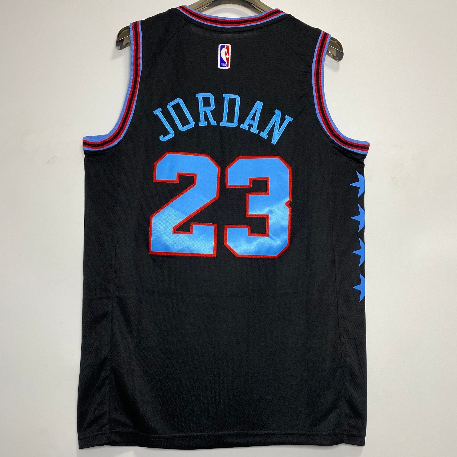 Michael Jordan #23 New Black Embroidered Jersey S/M/L/XL/2XL