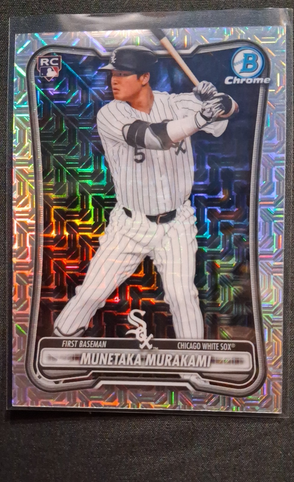 2026 Bowman Mega Muntaka Murakami Chrome Mojo Refractor Chicago White Sox
