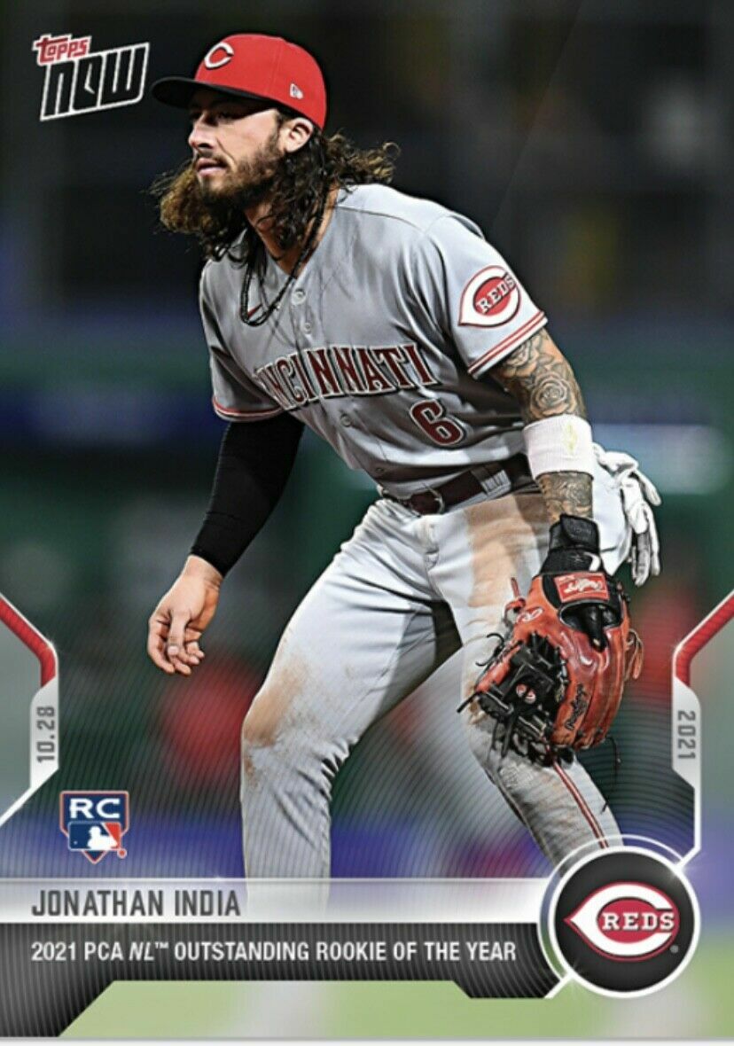 2021 TOPPS NOW 10-CARD COMPLETE SET PLAYERS CHOICE AWARDS PRINT RUN 863