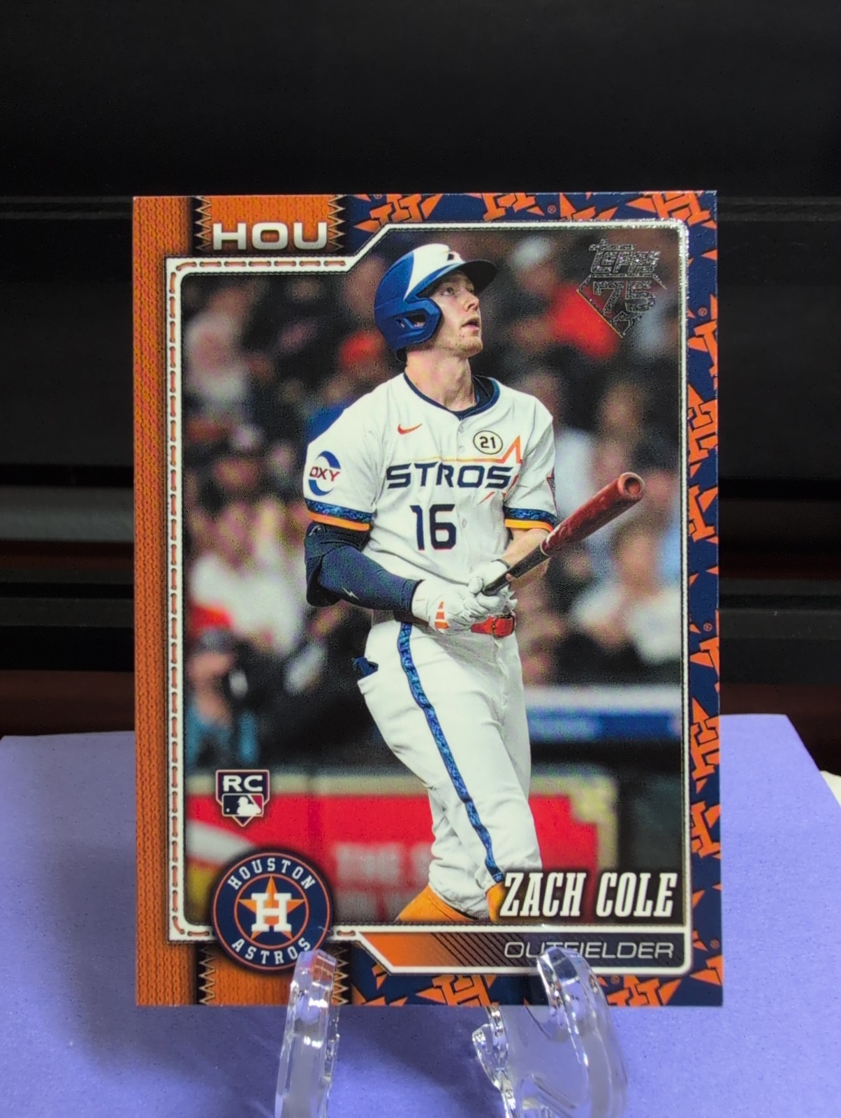 2026 Topps Series 2 Zach Cole #601 RC Team Border Parallel ASTROS!🔥⭐