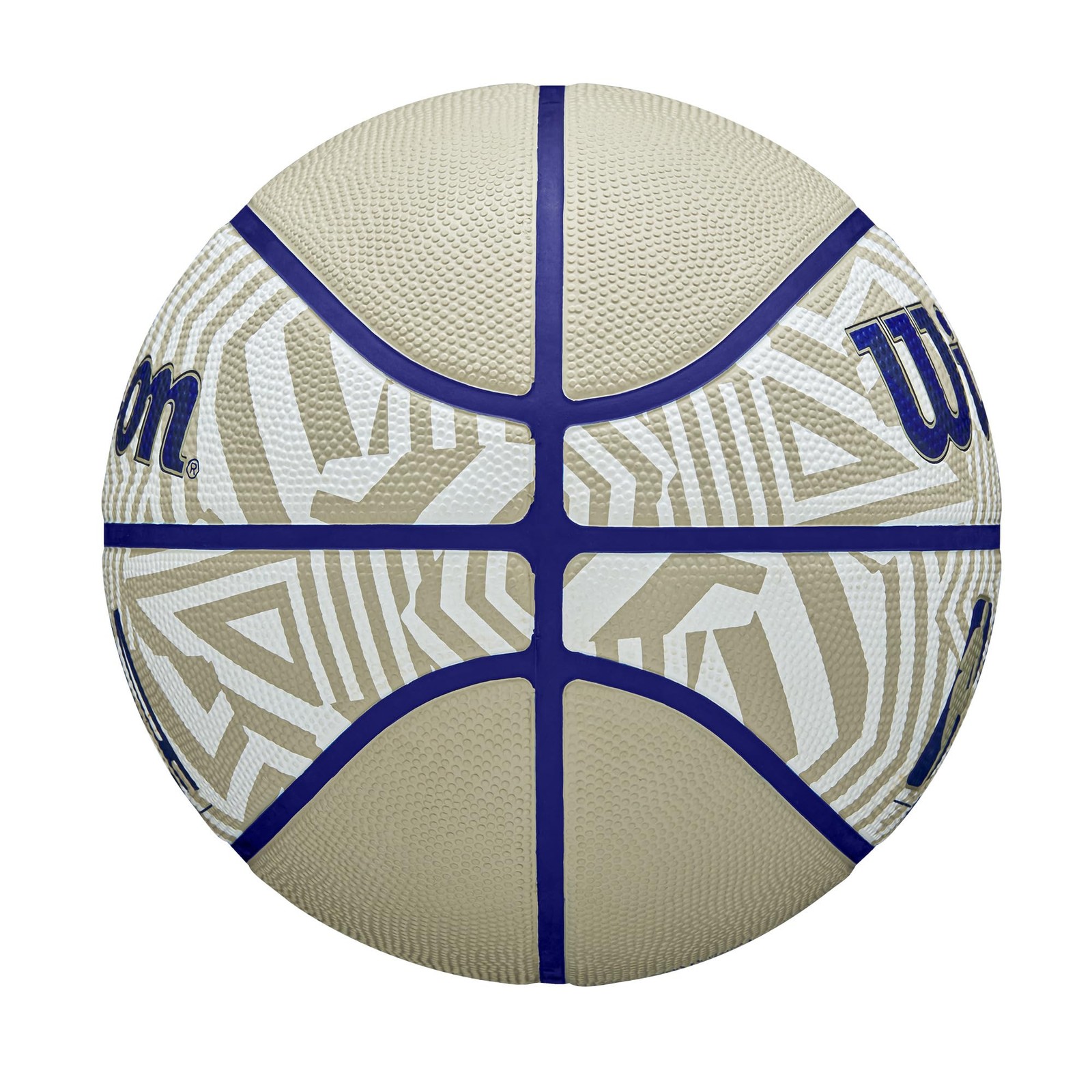 WILSON NBA DRV Plus Dazzle Camo Size 7 – 29.5″, Beige/Blue