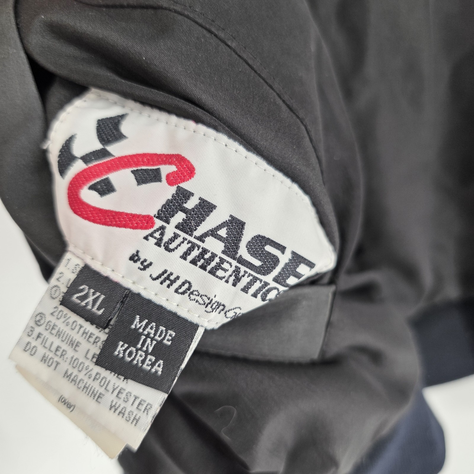 NASCAR Chase Authentics Dale Earnhardt Jr Budweiser Racing Jacket 2XL Reversible