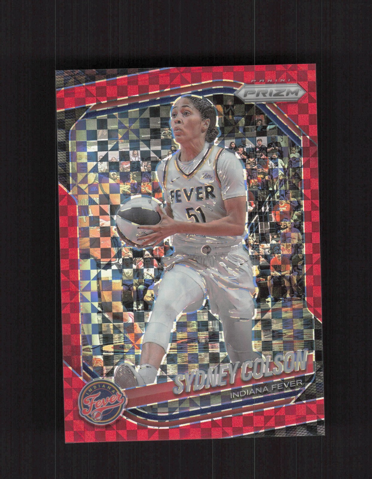2025 Panini Prizm WNBA #1 Sydney Colson Red Power Prizms #/75