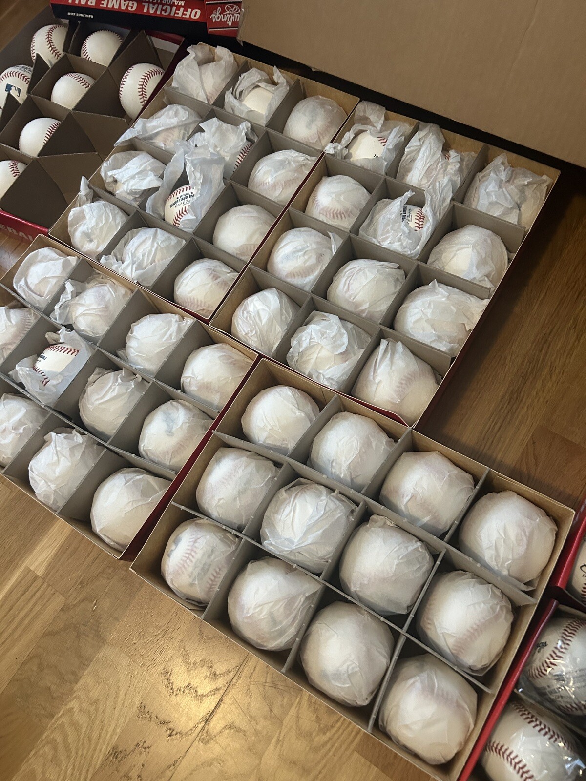 (12) Rawlings Official MLB Baseball 1 DOZEN Manfred ROMLB