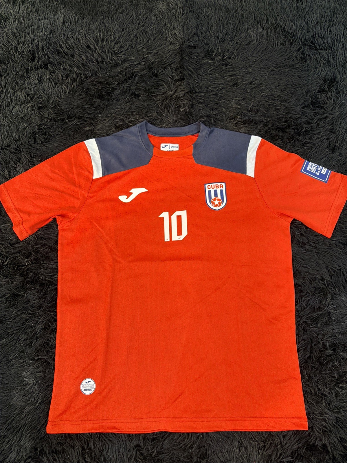 Cuba National Soccer Team 2026 Home Fans Version Jersey #10