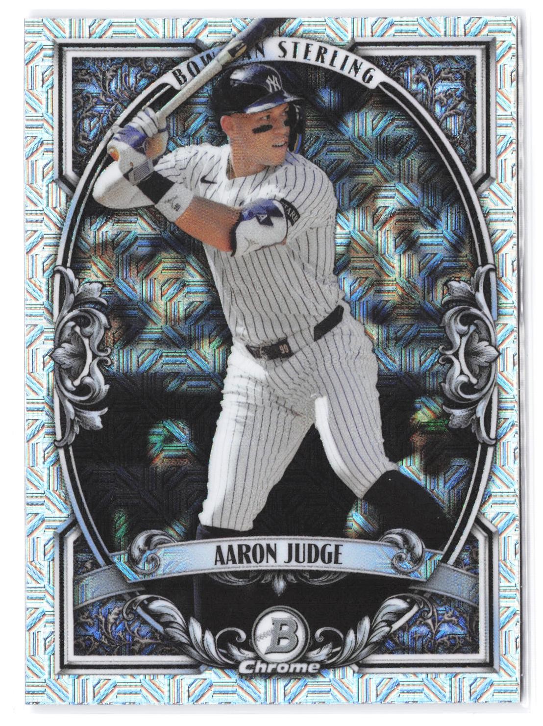 2026 Bowman #BST-4 Aaron Judge Bowman Sterling Mojo Refractor