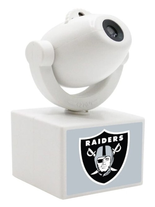 Las Vegas Raiders Light Led Mini Spotlight Projector, light up 6 logos Man Cave