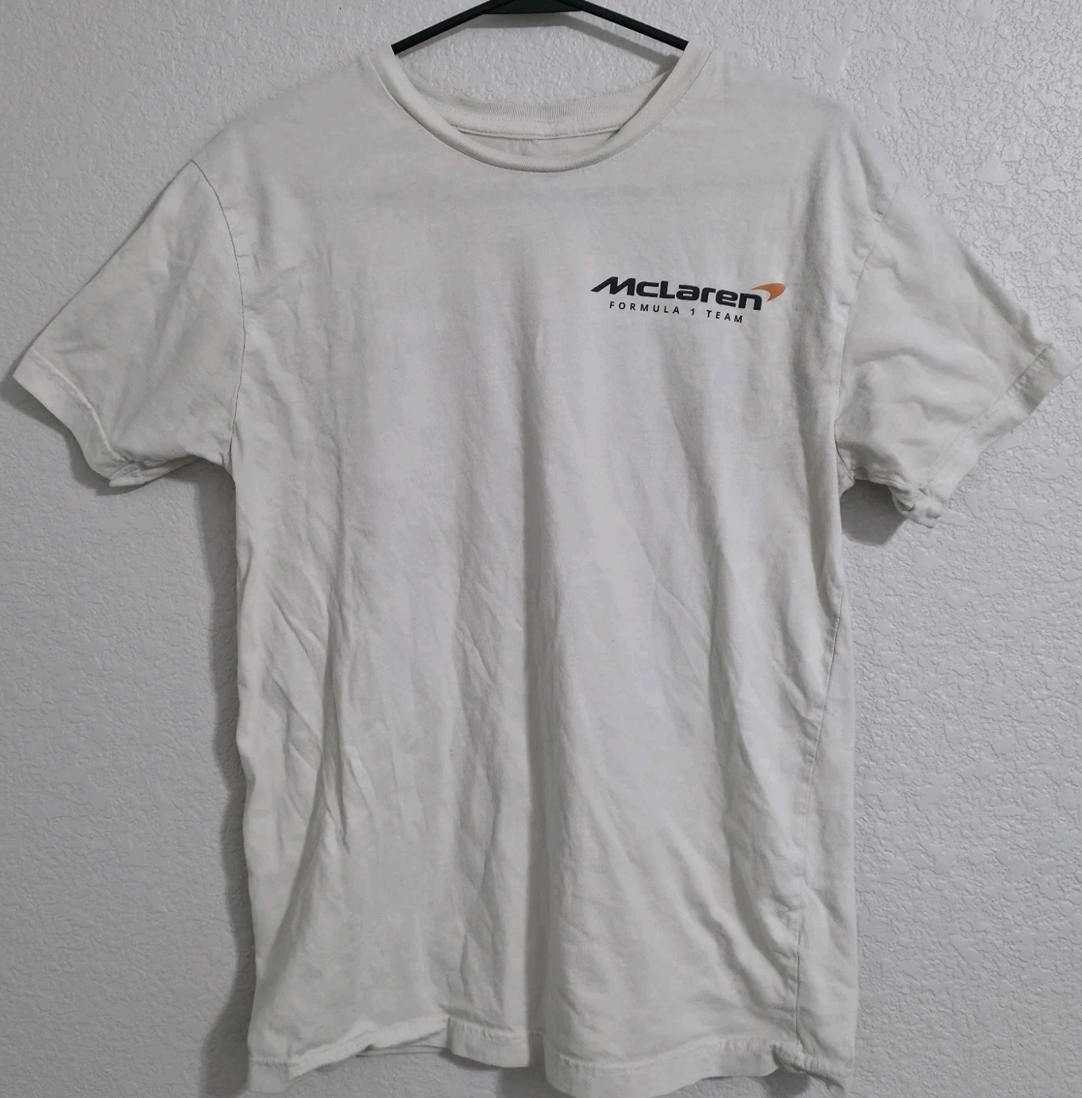 McLaren Formula 1 Team T-Shirt Mens Medium White Racing-Formula 1 Team Apparel