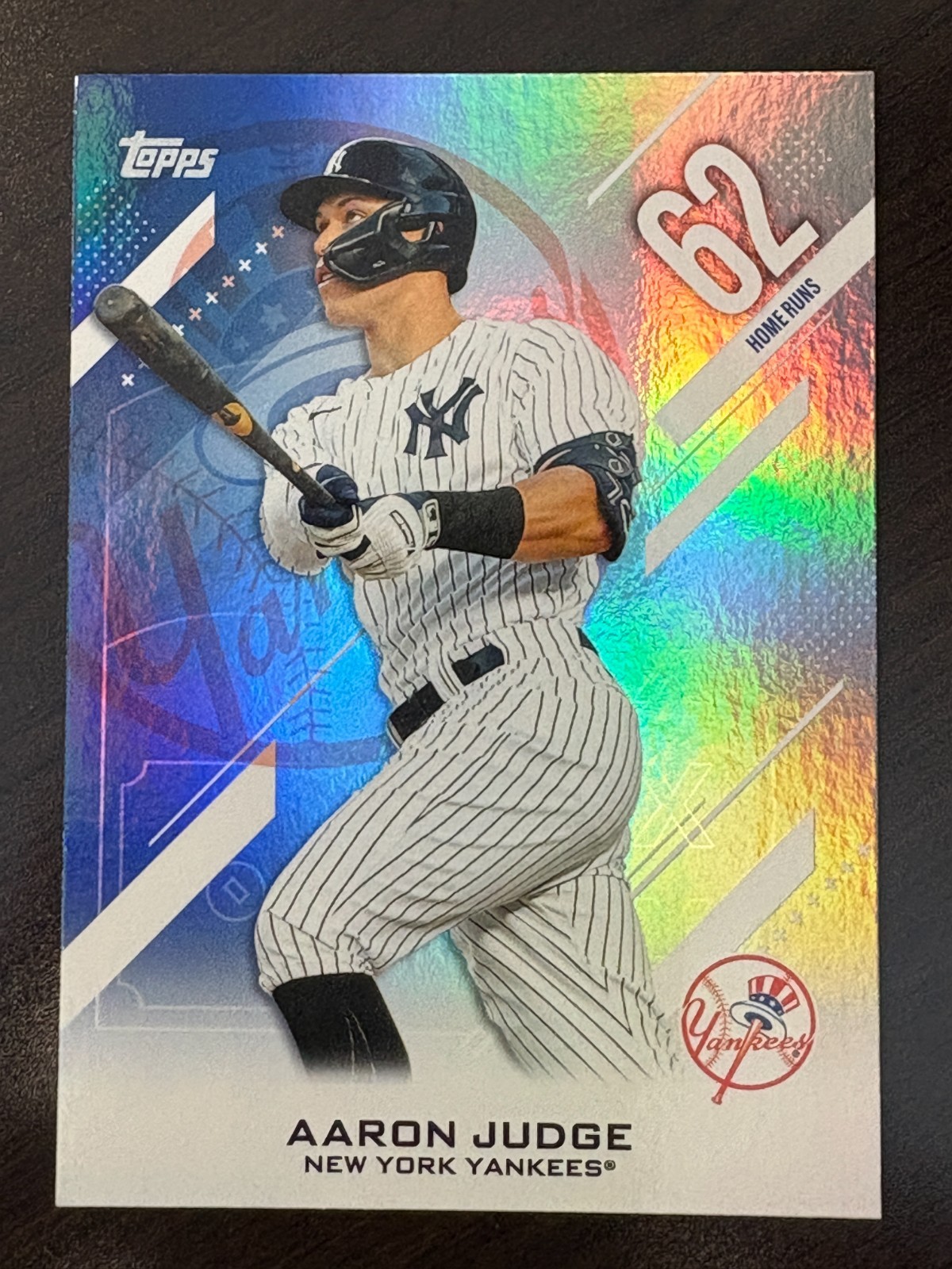 2026 Topps Series 2 Aaron Judge Crooked Numbers Insert – Yankees CN-1
