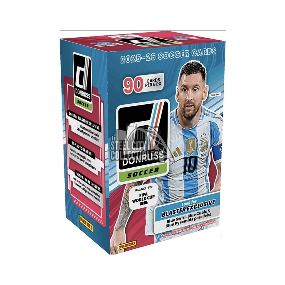 2025-26 Panini Donruss Road to FIFA World Cup Soccer Blaster Box