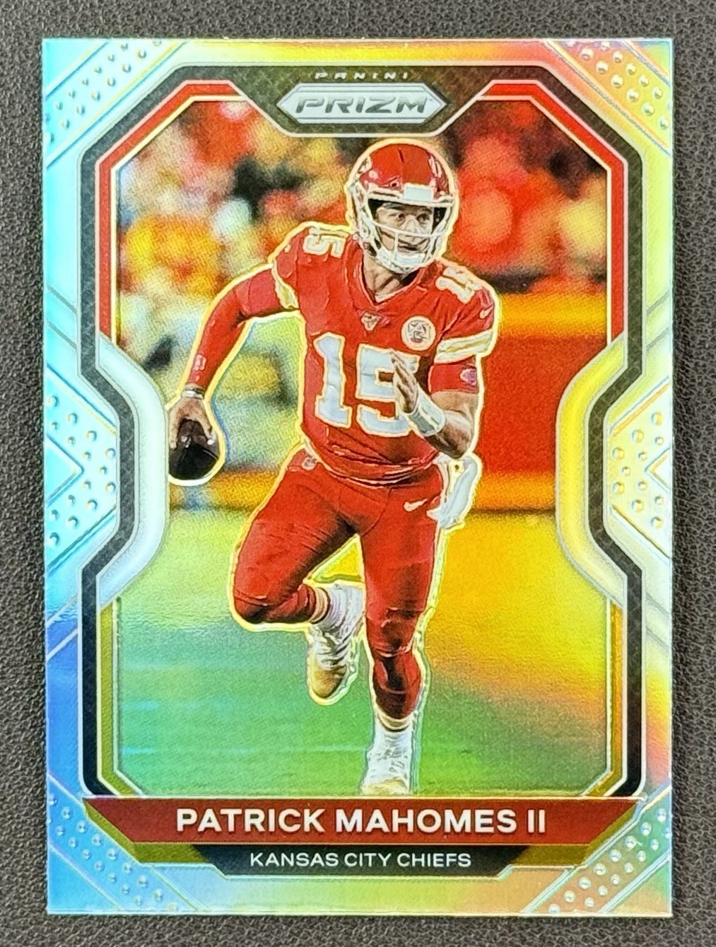2020 Panini Prizm Silver Patrick Mahomes #124