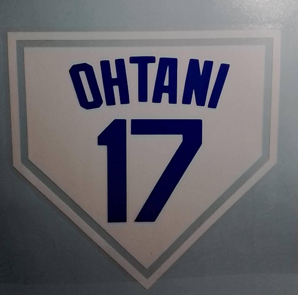 Shohei Ohtani Sticker Die Cut Decal Los Angeles Dodgers