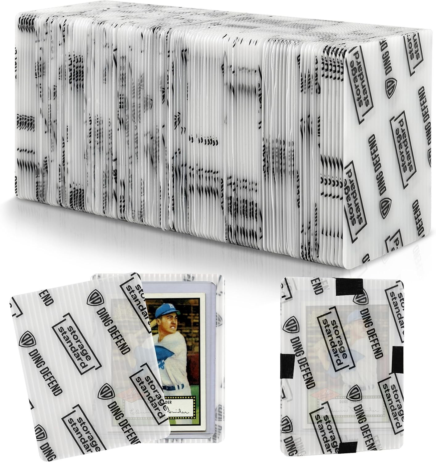 Ultra Strong Plastic Inserts for Shipping Cards – 110 Count – 3.5″ x 4.5″