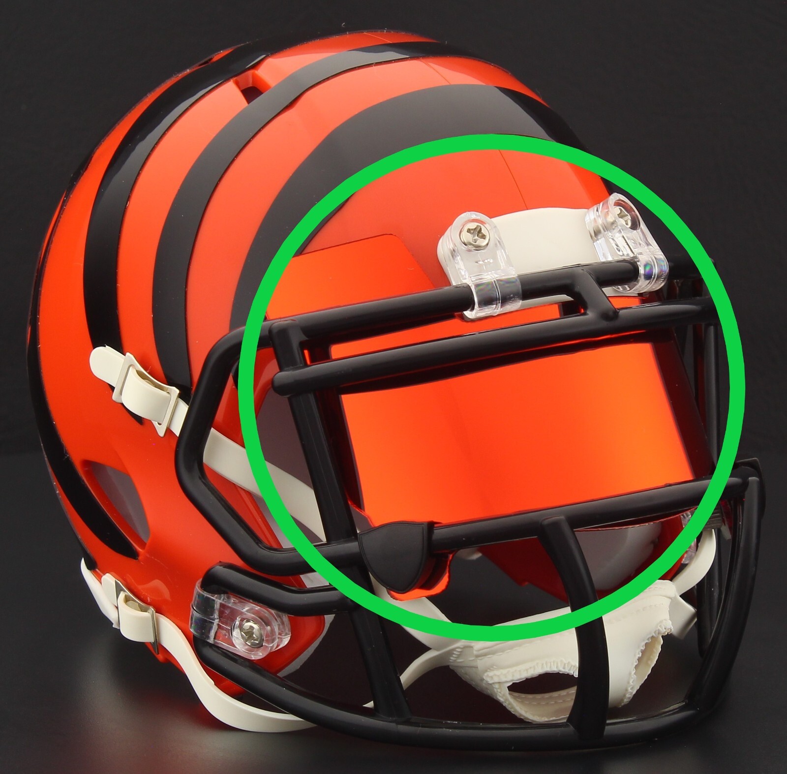 EYE SHIELD / VISOR ONLY! for CINCINNATI BENGALS Mini Football Helmet