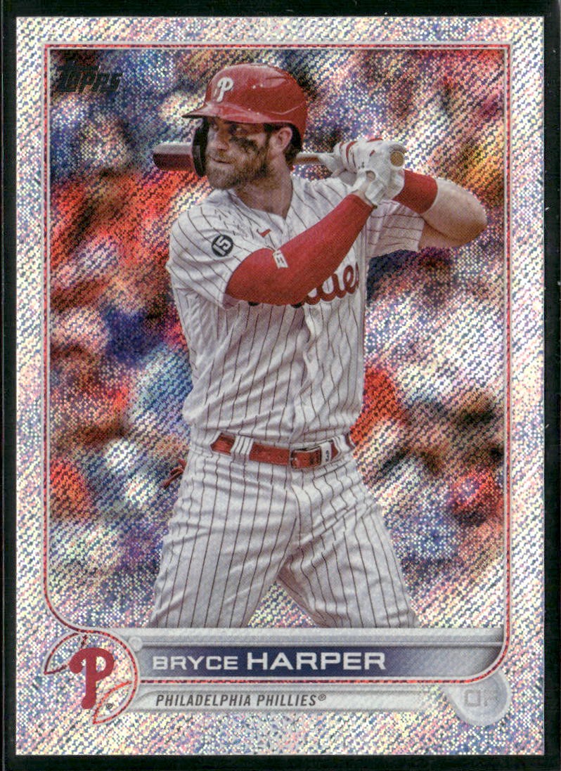2022 Topps Series One Bryce Harper #250 Retail Foilboard /875 Phillies B1577
