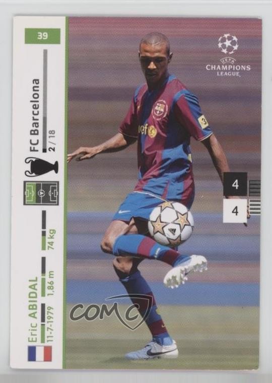 2007-08 Panini UEFA Champions League Eric Abidal 0v5q