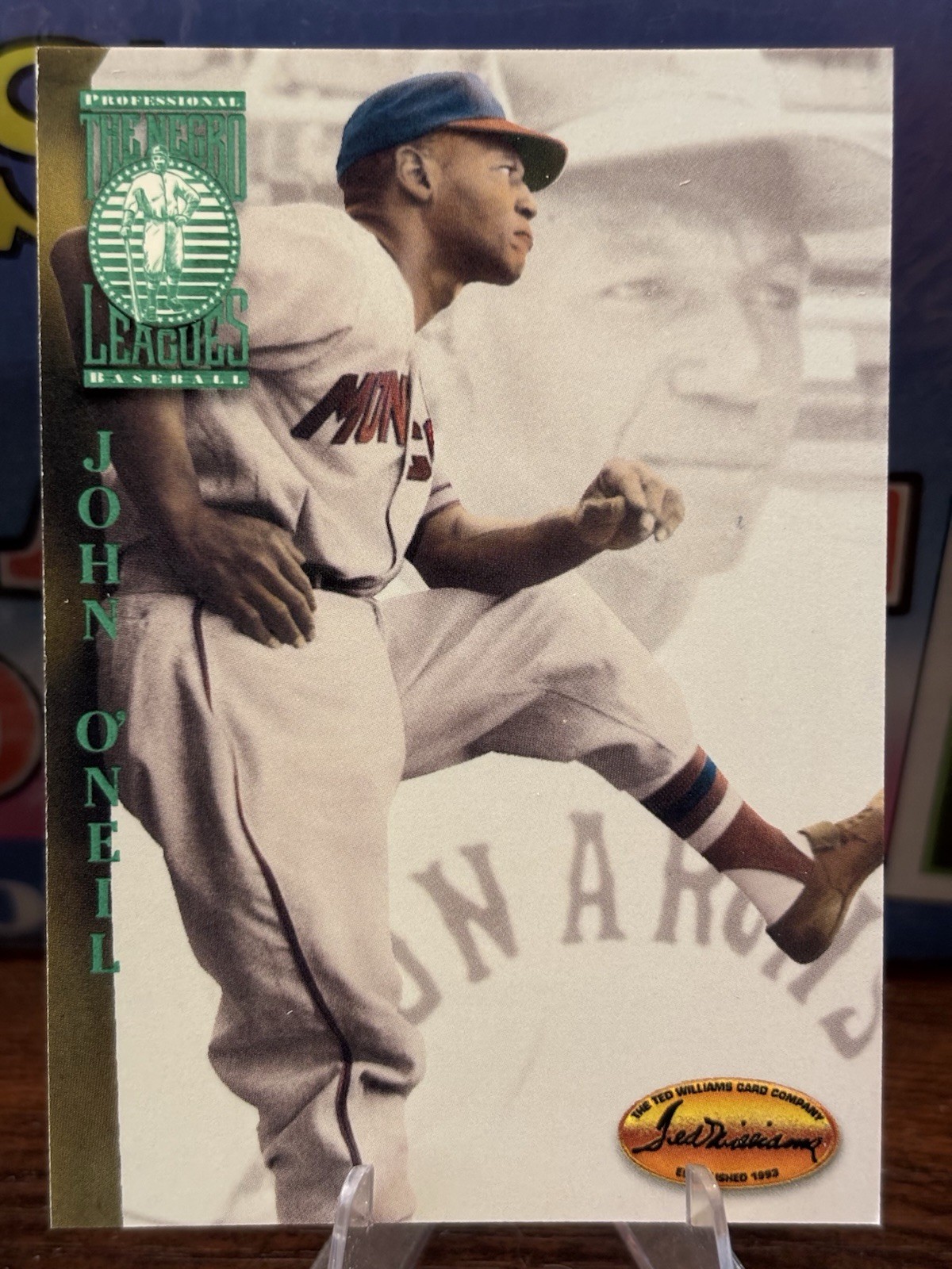 1994 Ted Williams Card Company – Buck O’Neil #109 (RC)