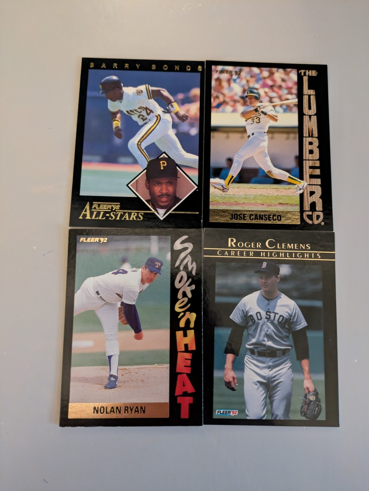 1992 Fleer Baseball Inserts Choose Your Cards and Complete Your Sets