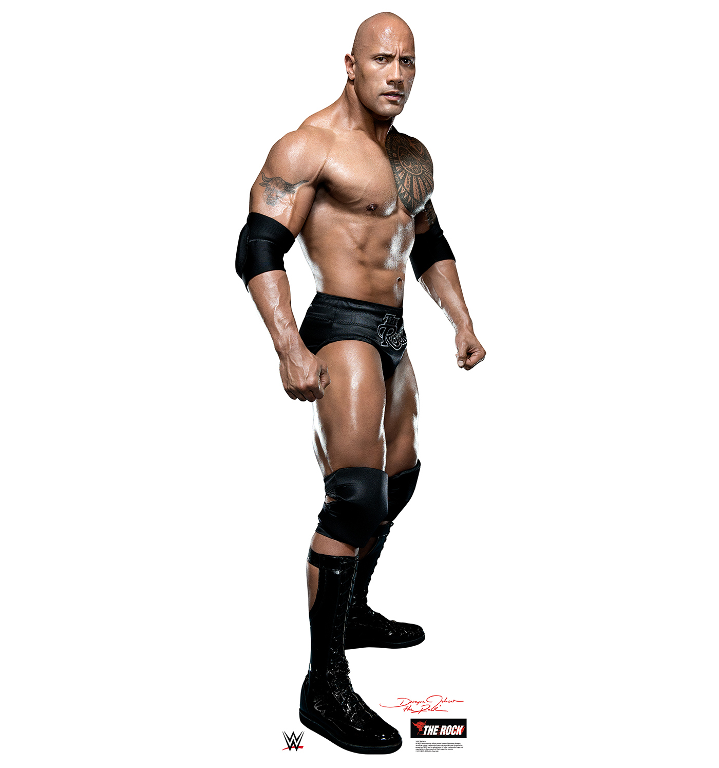 THE ROCK – WWE WRESTLER – LIFE SIZE STANDUP/CUTOUT BRAND NEW WRESTLING 1925