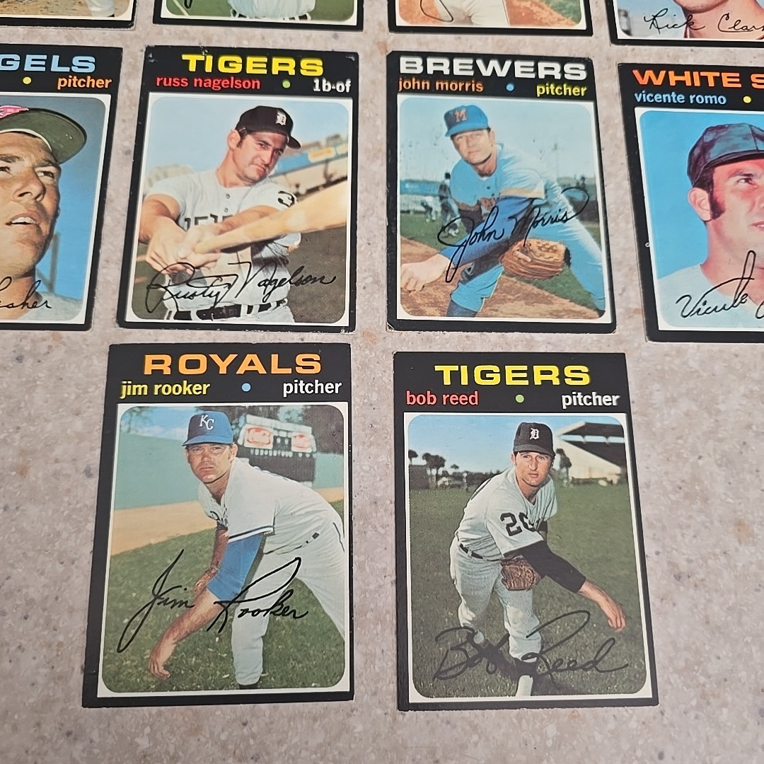 1971 Topps Baseball Your Choice 376-752