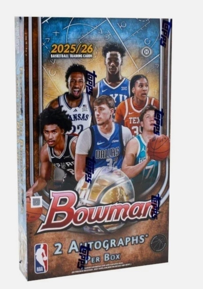 NBA FINALS SPECIAL 2025-26 BOWMAN Basketball (4 HOBBY BOX BREAK)