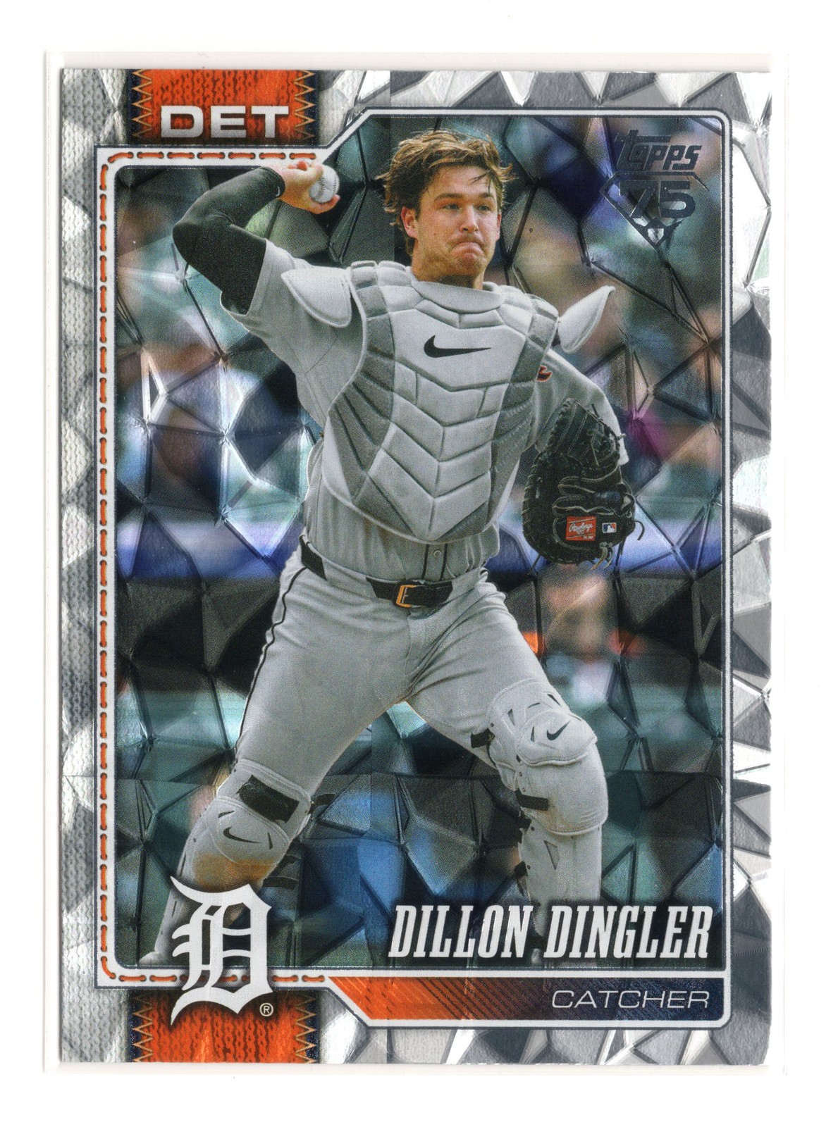 2026 Topps #351 Dillon Dingler Diamante Foil