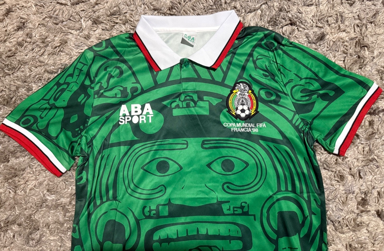 Mexico 1998 Retro Jersey
