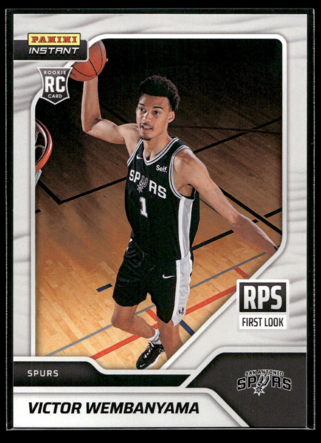 2023-24 Panini Instant Victor Wembanyama RPS FIRST LOOK 1/16791 Spurs #RPS-1 RC