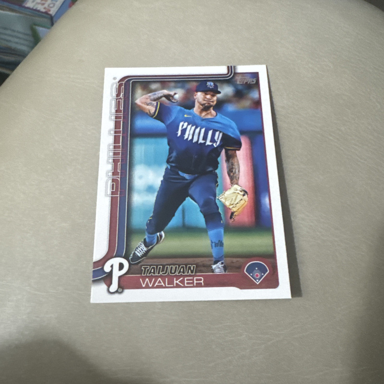 2025 Topps #351 Taijuan Walker Philadelphia Phillies