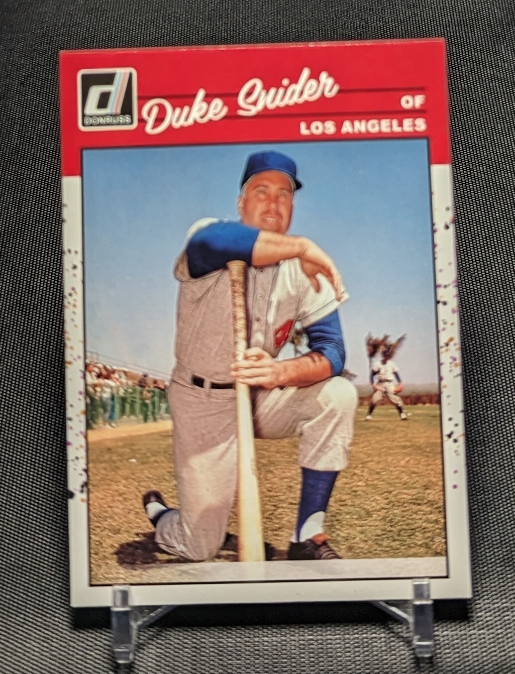 Duke Snider 1990 Retro 2023 Panini Donruss Card #282 Los Angeles Dodgers