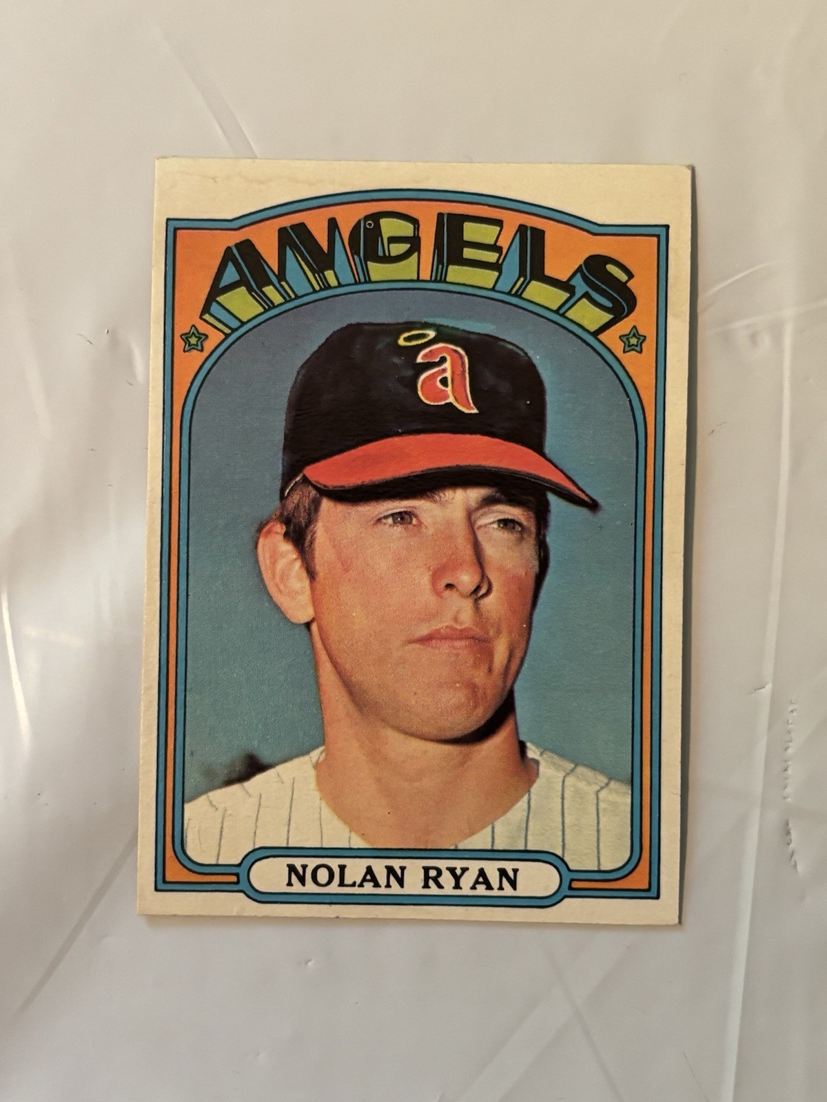 1972 Topps Set-Break #595 Nolan Ryan EX