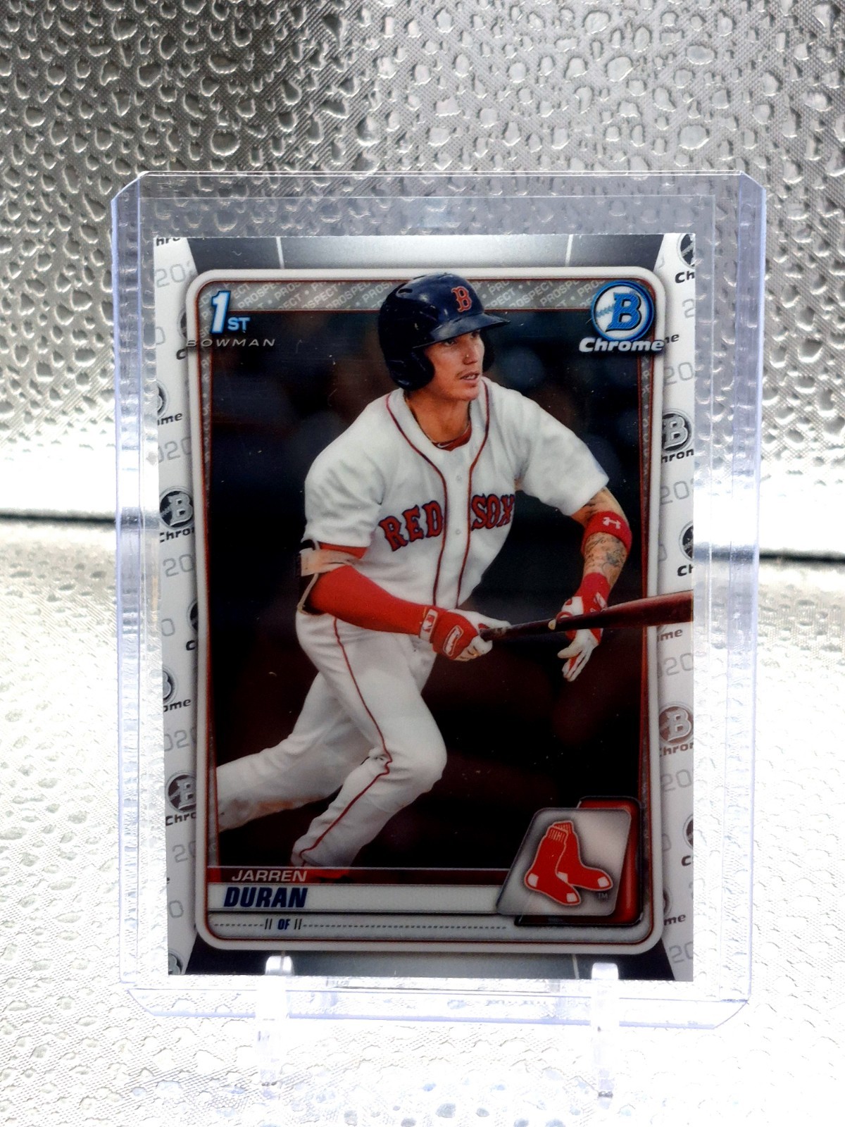 2020 Bowman Chrome Prospects #BCP-144 Jarren Duran – Boston Red Sox 1st RC