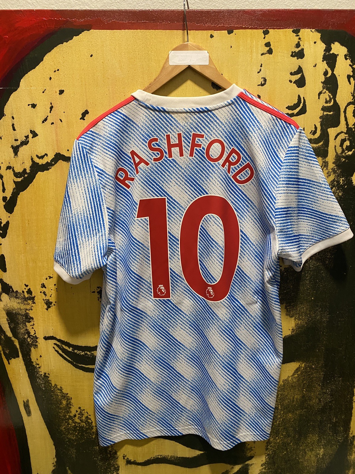 Manchester United Rashford Jersey 2021/2022 Football Third Shirt Size Adult L
