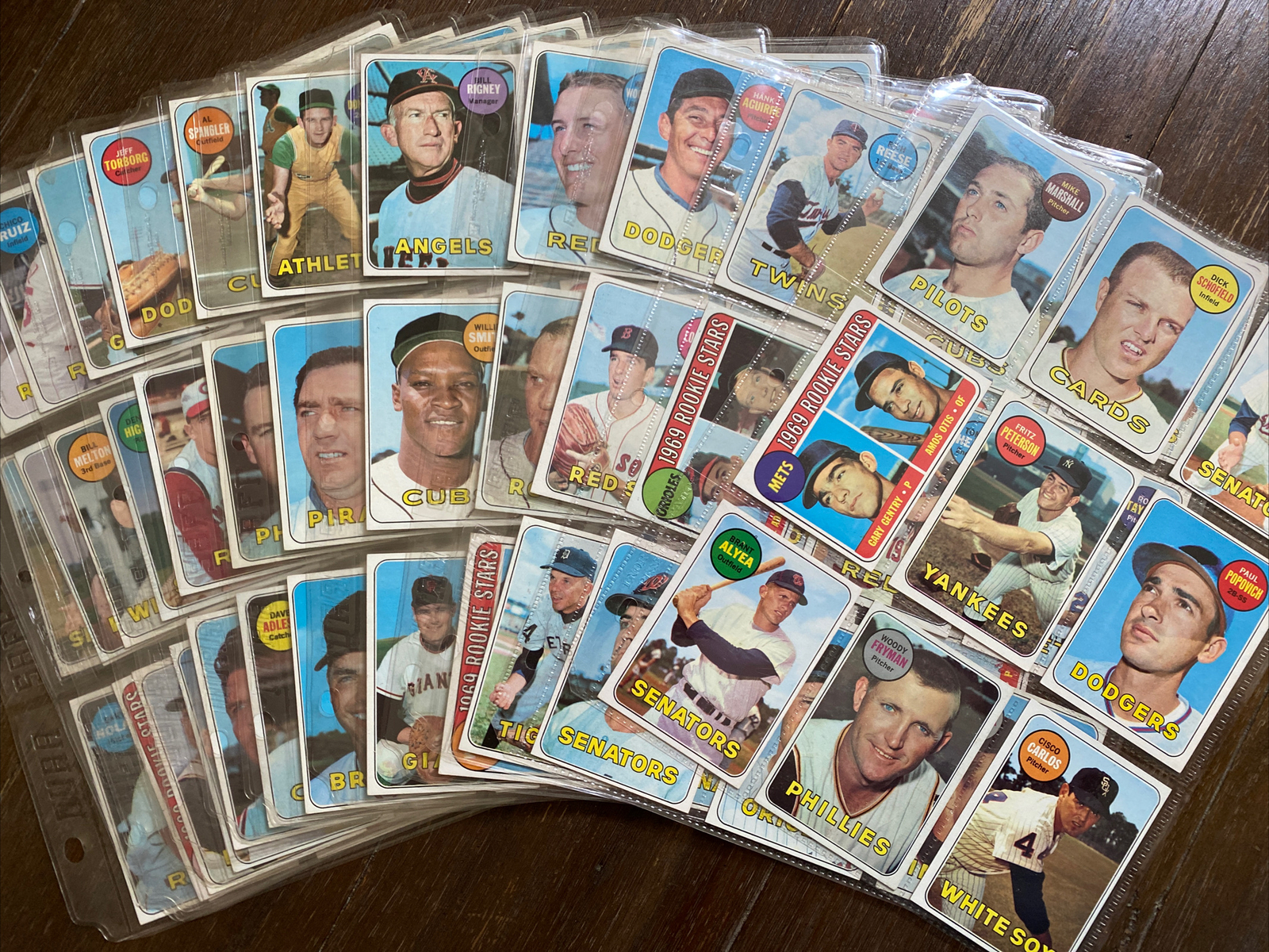 1969 Topps Baseball Low #s (1-588) NM Complete Your Set *You Pick* 1 ea
