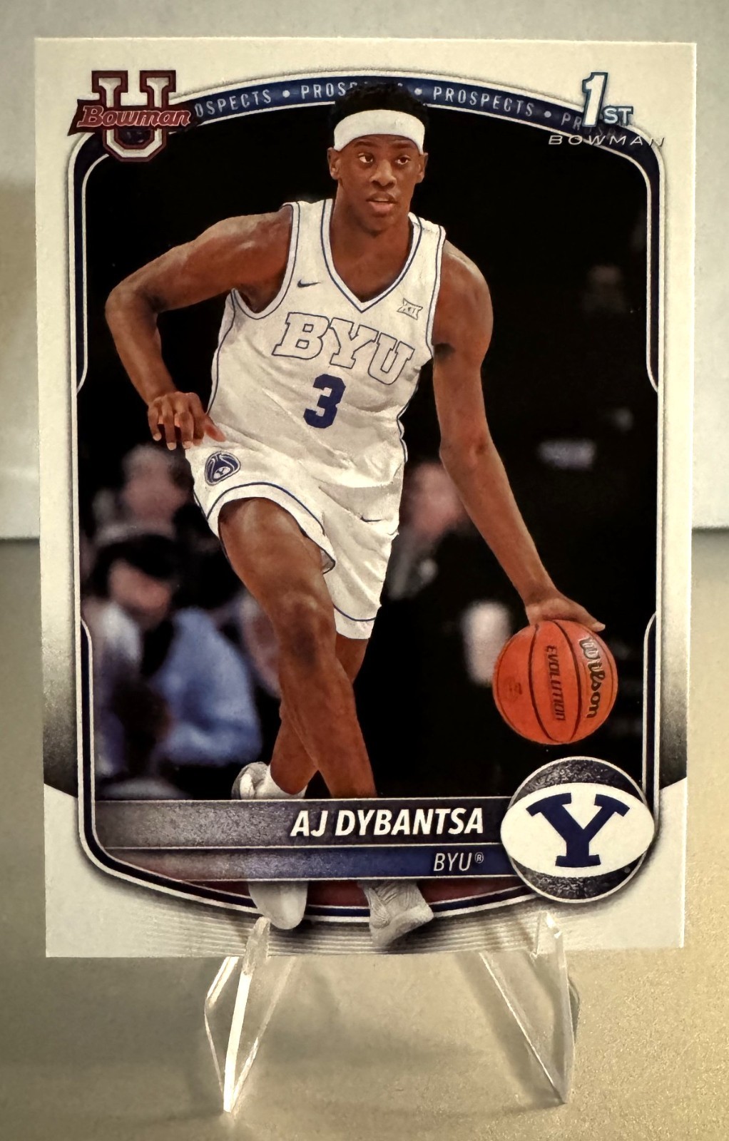 AJ Dybantsa (1st Bowman) #BPP-1 – Bowman Prospects – BYU/Wizards