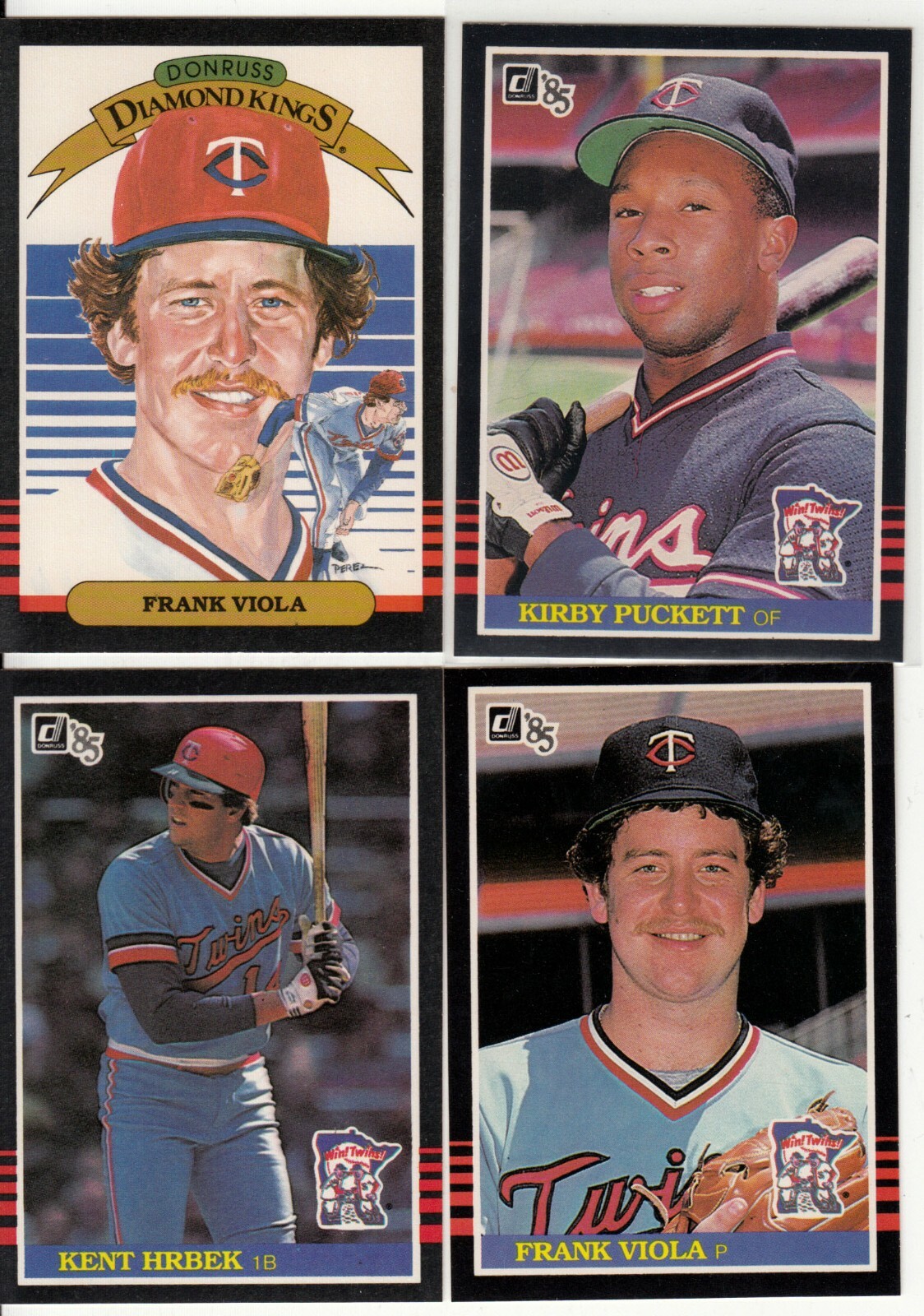1985 Donruss Baseball MLB cards – Pick your Team Set