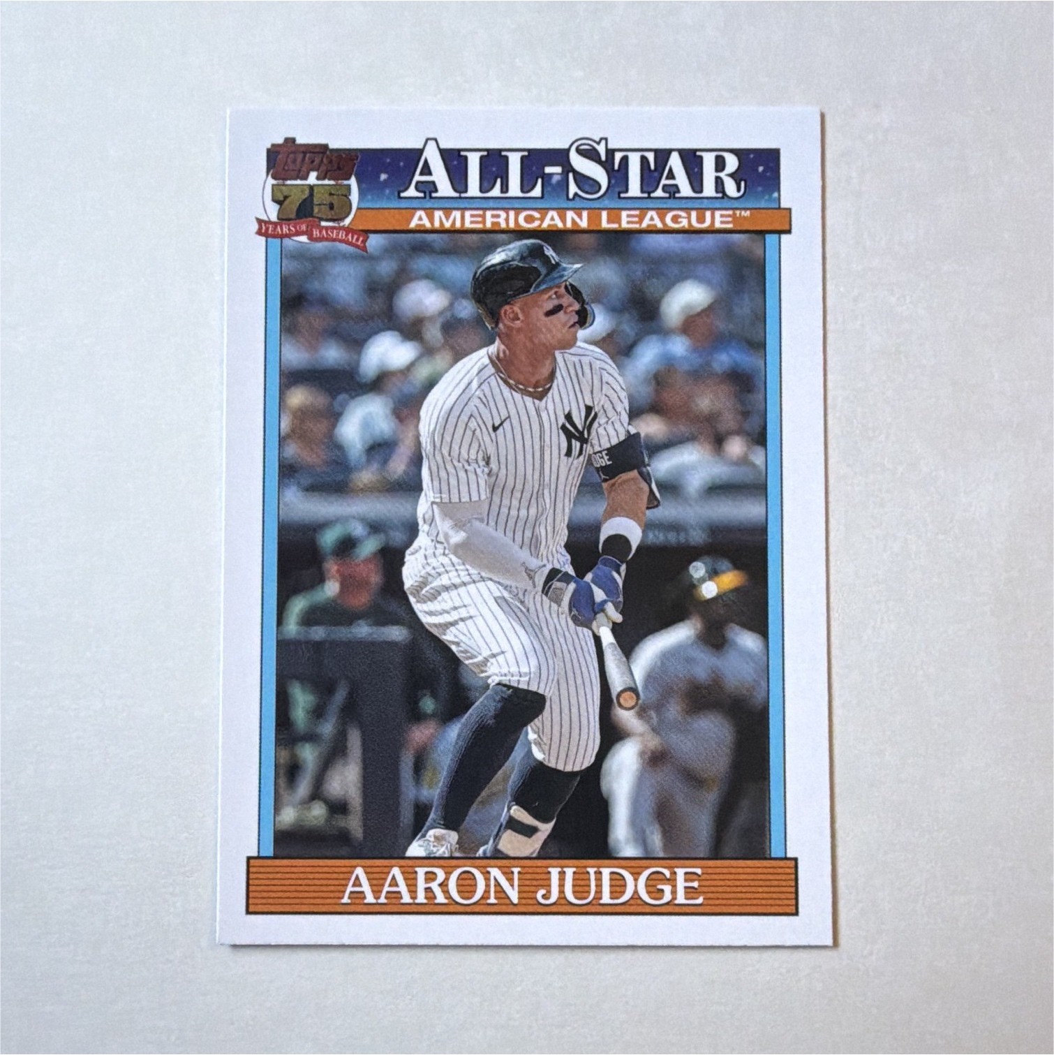 Topps 2026 Series 2 – Aaron Judge – 1991 Topps Insert – New York Yankees #T91-34