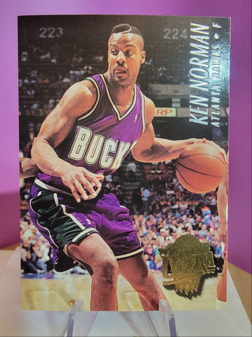 1994 Fleer Ultra #6 Ken Norman – Hawks