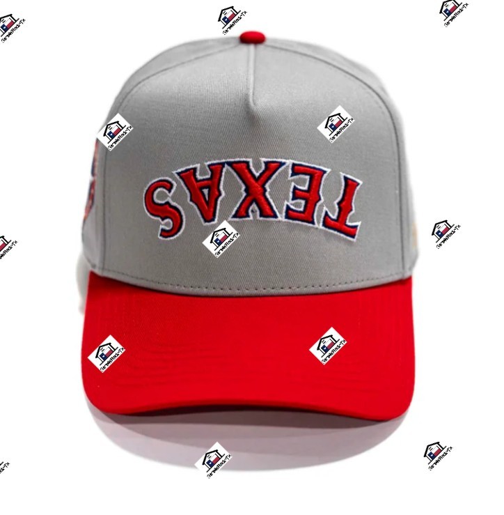 Texas Rangers x True Brvnd – RED / GRAY (1996 Road Grey) Theme Night Hat 7/20/26