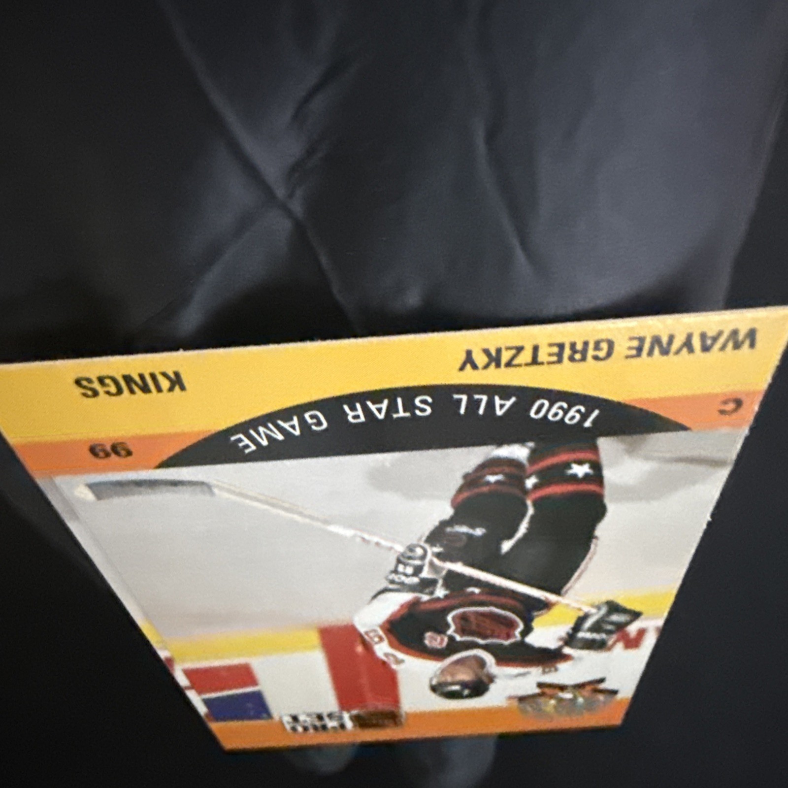 1990-91 Pro Set – Wayne Gretzky #340 – RARE!Printing Error Card (serious buyer)