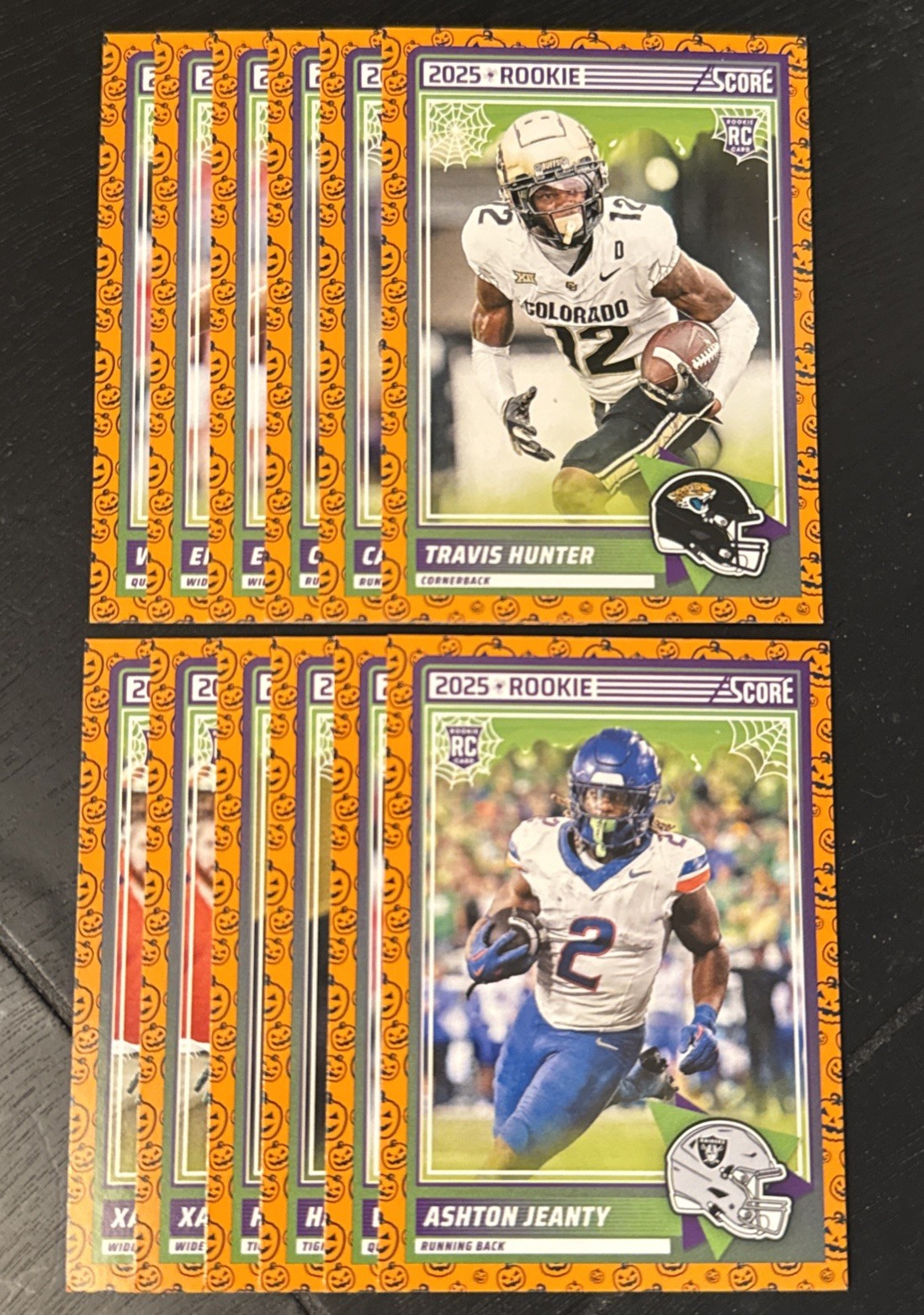 2025 Panini Score Score-A-Treat ORANGE PUMPKIN NFL ROOKIES You Pick/Choose! READ