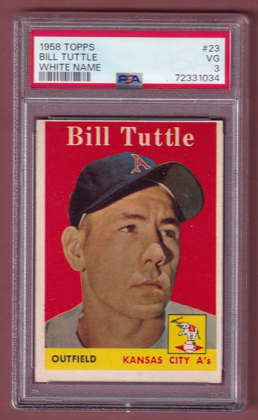 1958 Topps Baseball PSA 3 – PSA 6 * You Pick *