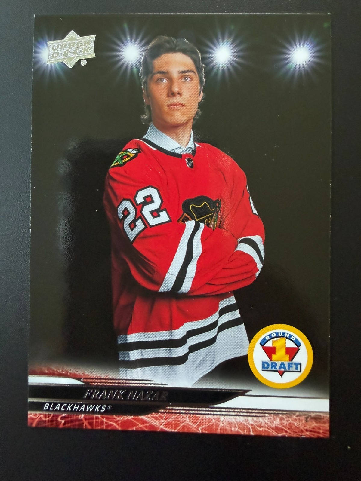 2024-25 Upper Deck Extended Series – 1st Round Rookies Frank Nazar #731 (RC)