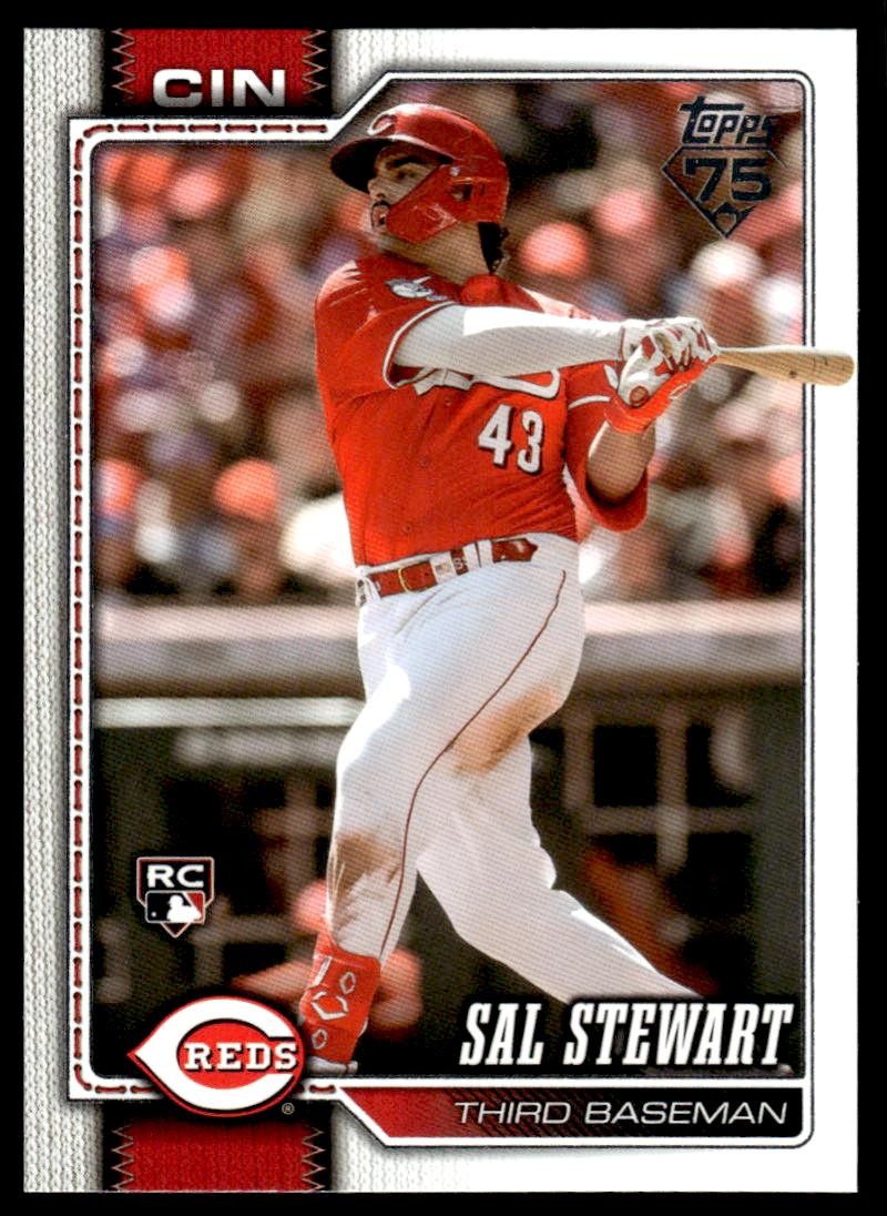 2026 Topps Series 2 #372 Sal Stewart Cincinnati Reds Rookie